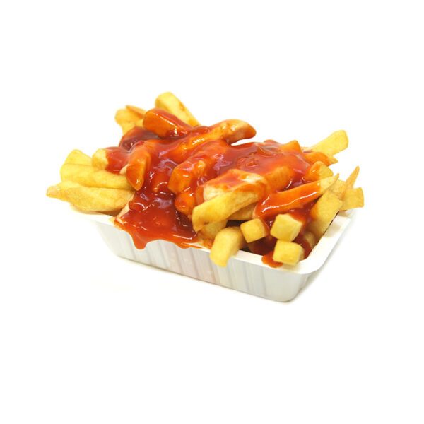 Friet curry